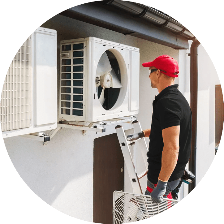 Residential hvac filter replacement by stat climate technician