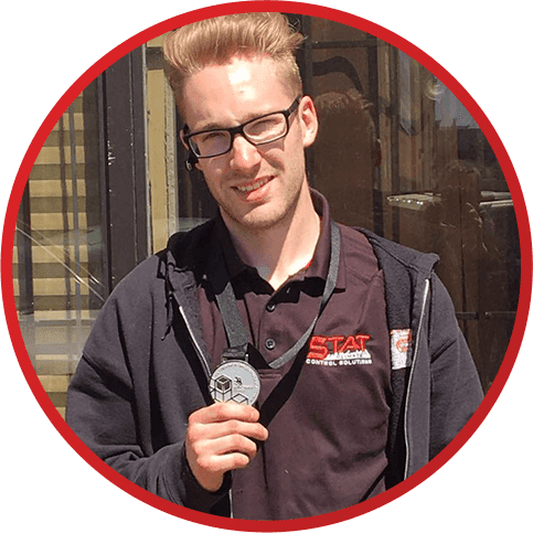 Residential hvac filter replacement by stat climate technician